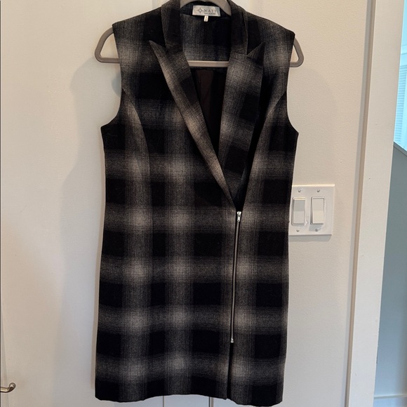 WAYF Wool Long Vest - Picture 1 of 6